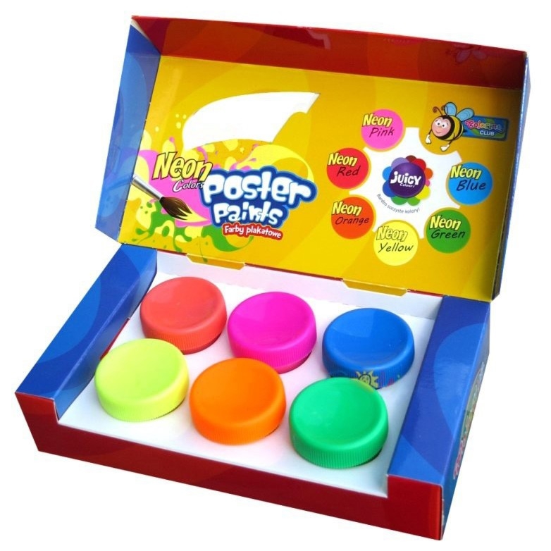 Paint - Neon or Metallic Poster Paints - (Colorino)