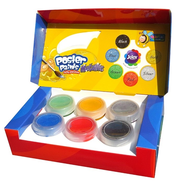 Paint - Neon or Metallic Poster Paints - (Colorino)