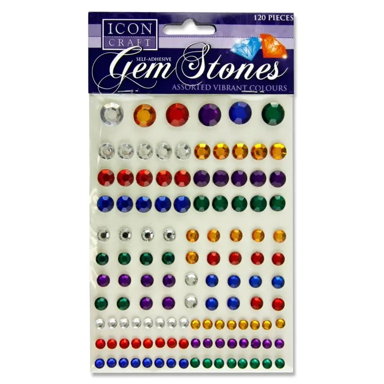 Crafts - Self Adhesive Gem Stones - (Icon Craft)
