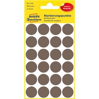 Labels - Marking Dot Labels 1 Colour - (Avery Zweckform)