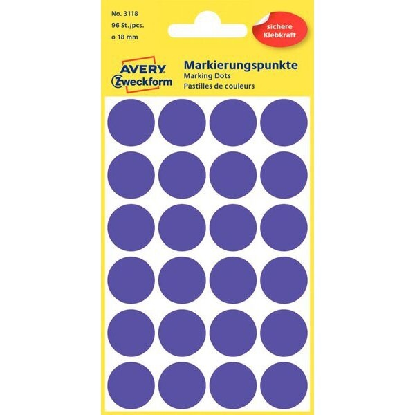 Labels - Marking Dot Labels 1 Colour - (Avery Zweckform)