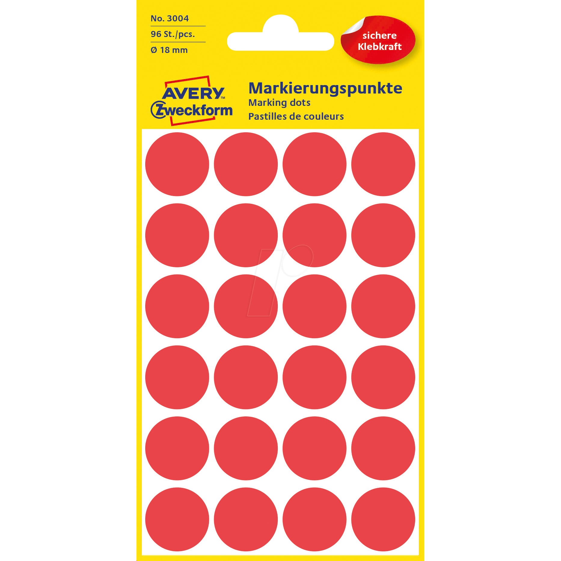 Labels - Marking Dot Labels 1 Colour - (Avery Zweckform)