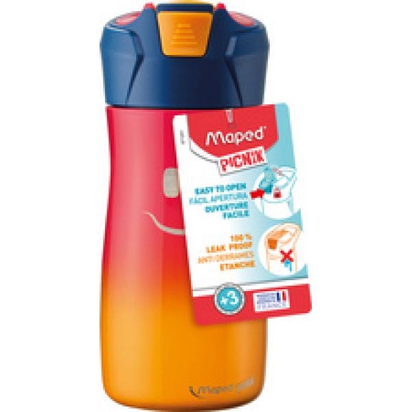 Bottles - 580ml Stainless Steel Bottle - (Maped Picnik)