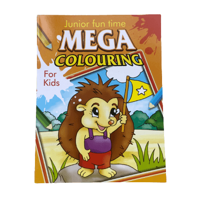 Colouring Books - Junior Fun Time Mega Colouring Book For Kids - (Richard) - For Kids Fish