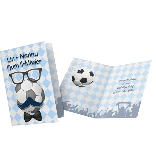 Father's Day - Football Greeting Cards - Xewqat Sbieħ f'Jum il-Missier