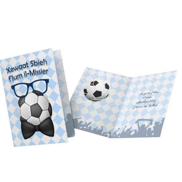 Father's Day - Football Greeting Cards - Xewqat Sbieħ f'Jum il-Missier