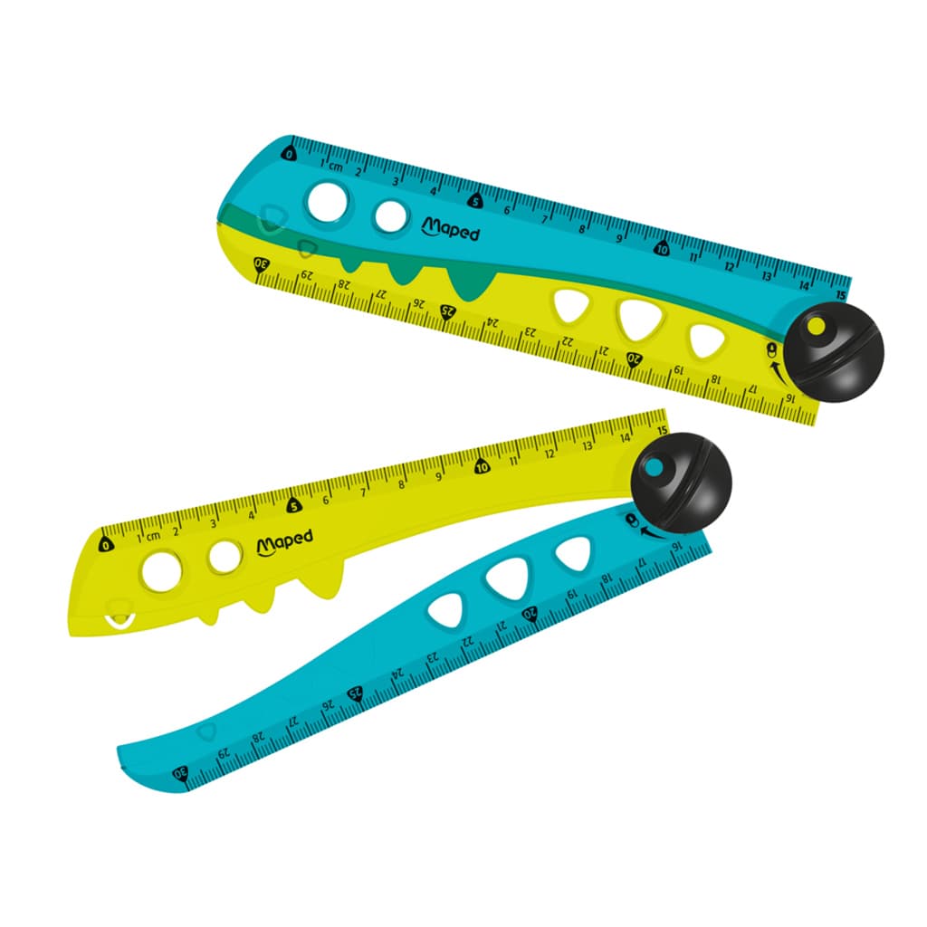 Rulers - Croc Croc Foldable Ruler - (Maped)
