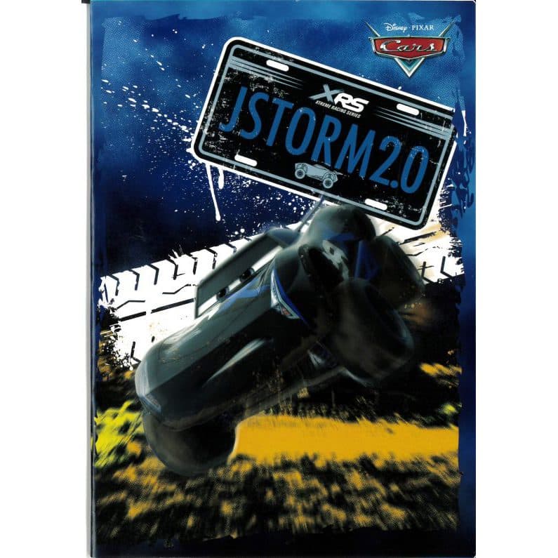 Notebooks - A4 Disney Cars Notebook - (Spree)