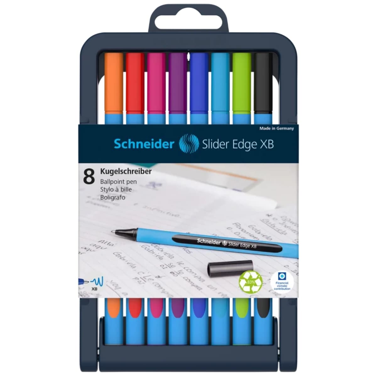 Pens - Slider Edge Set of 8 - (Schneider)