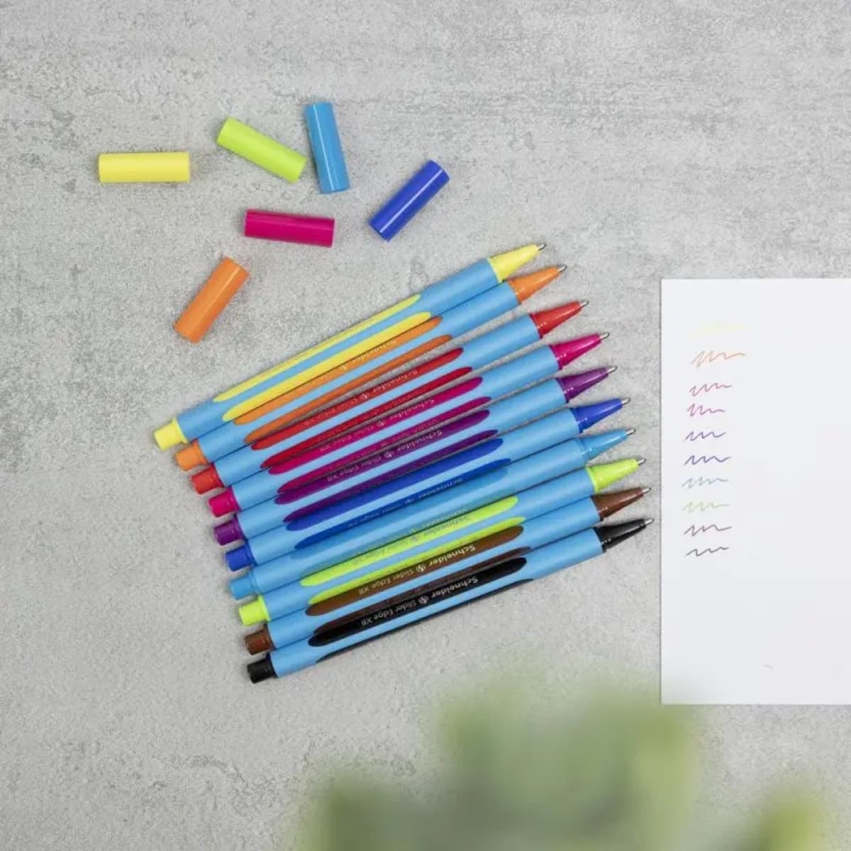 Pens - Slider Edge Set of 8 - (Schneider)