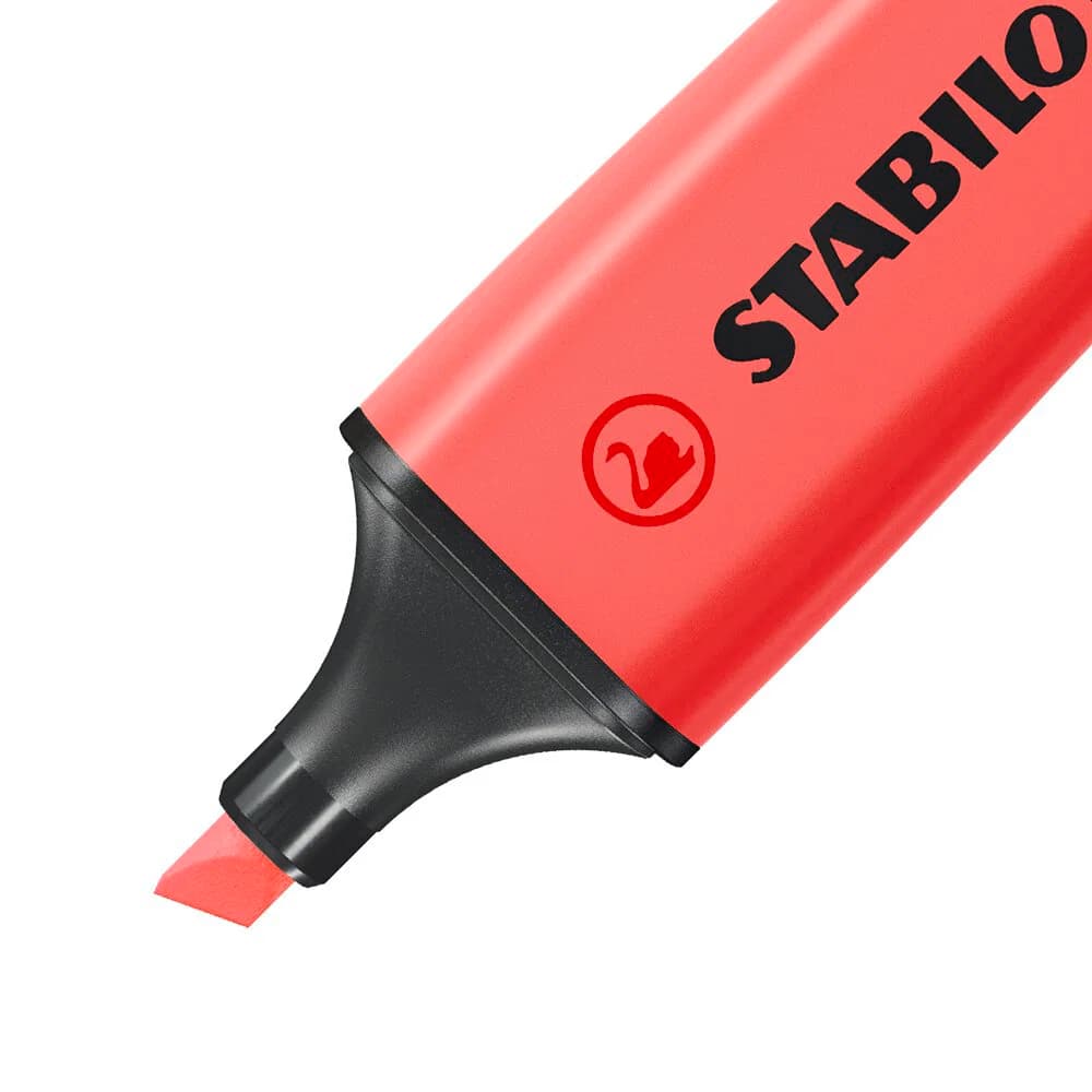 Highlighters - Red Highlighter - (Stabilo)