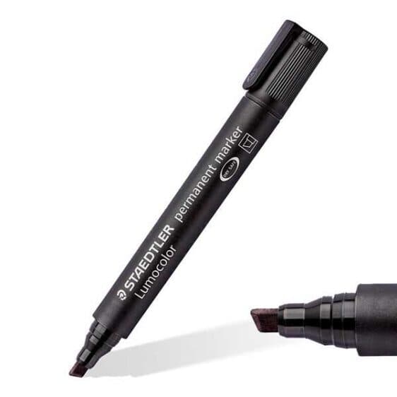 Markers - Black Permanent Marker Chisel Tip - (Staedtler)