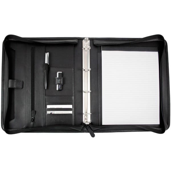 Bags - Leather Portfolio Carry Case - (Monolith)