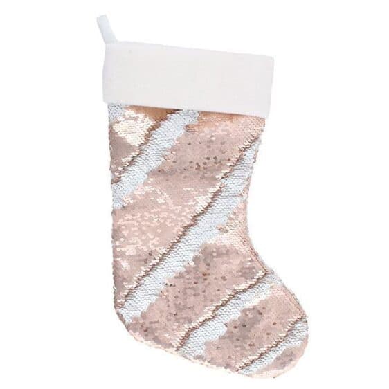 Decoration - Sequin Stocking - North Pole