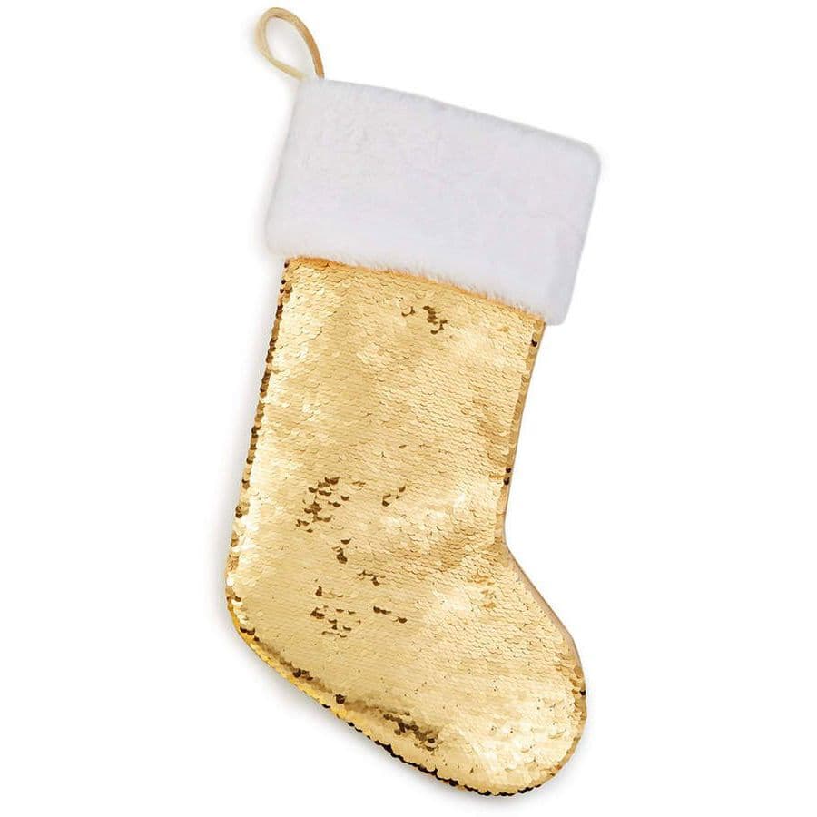 Decoration - Sequin Stocking - North Pole
