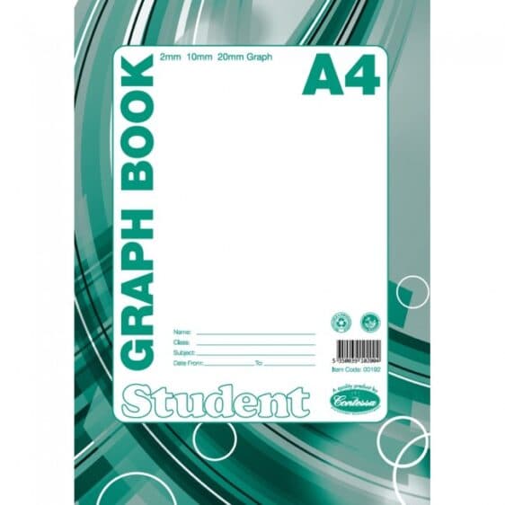 Graph Book A4 - (Contessa)