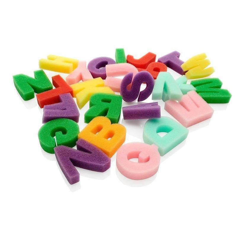 Crafts - Sponge Alphabet A to Z - (Crafty Bitz)