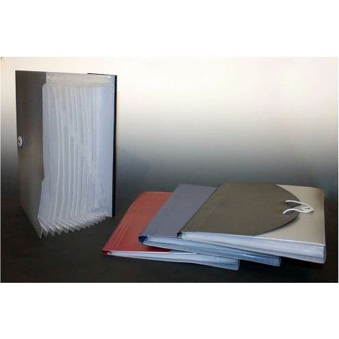 Files - A4 Expanding Organiser/Accordian File - (Aurora)