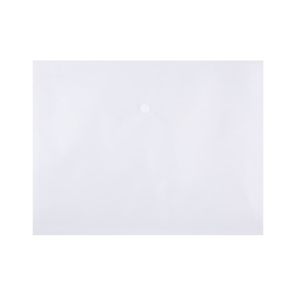 Folders - Transparent A4 Button Folder - (Donau)