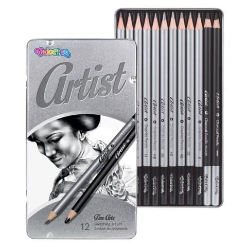 Pencils - Sketching Art Set - (Colorino)