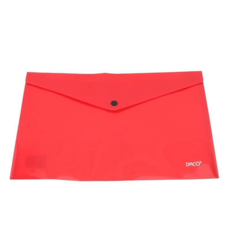 Folders - Solid Colour A4 Button Folder - (Daco)