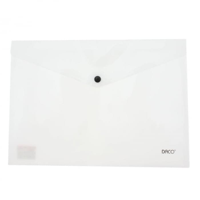 Folders - Solid Colour A4 Button Folder - (Daco)