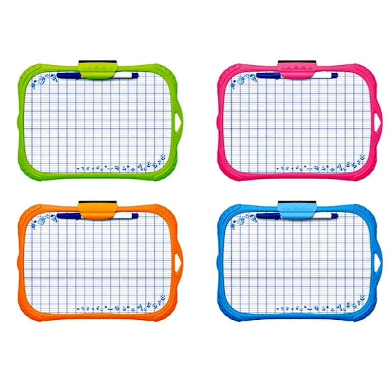 Whiteboards - Double Sided Whiteboard with Plastic Frame - (Keyroad)
