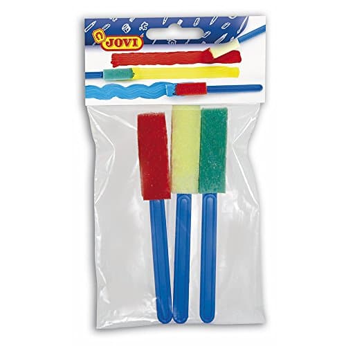 Brushes - 3 Small Foam Brushes - (JOVI)
