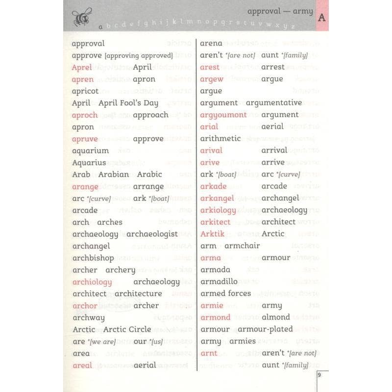 Books - Barrington Stoke - School Spelling Dictionary