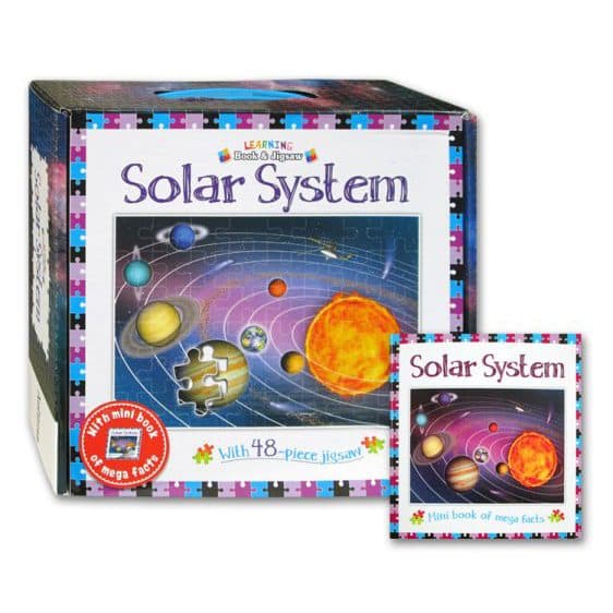 Puzzles - Solar System: Book And Jigsaw