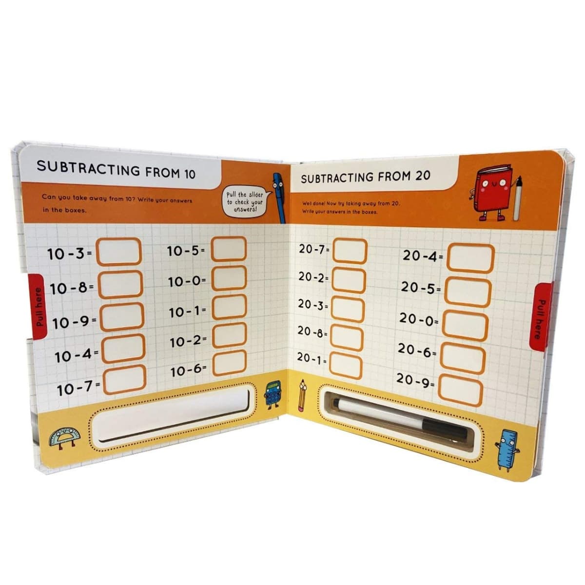 Books - Subtraction Pen Board Book