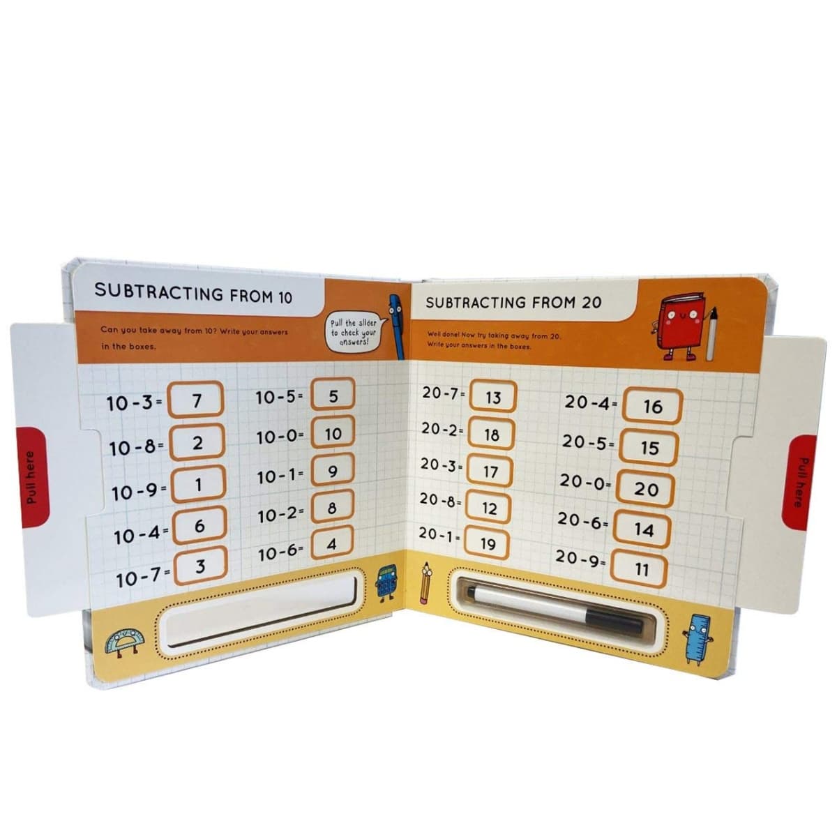 Books - Subtraction Pen Board Book