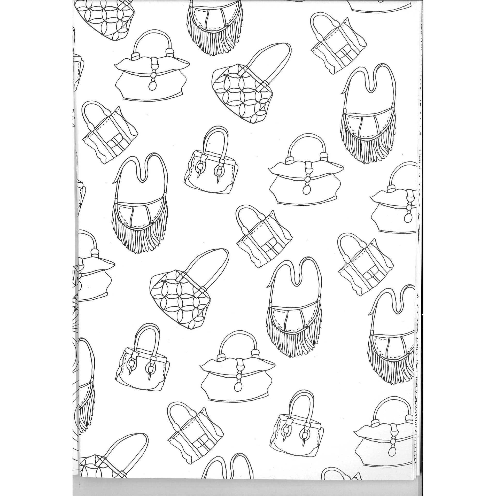 Adult Colouring Books - Mandala Adult Colouring Book - (Richard) - Fashion Design