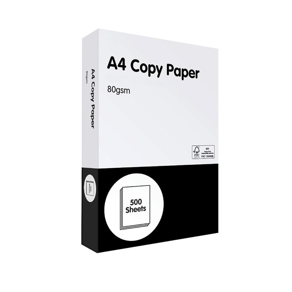 Printer Paper - Pack of 80gsm A4 Printer Paper - 1 packet