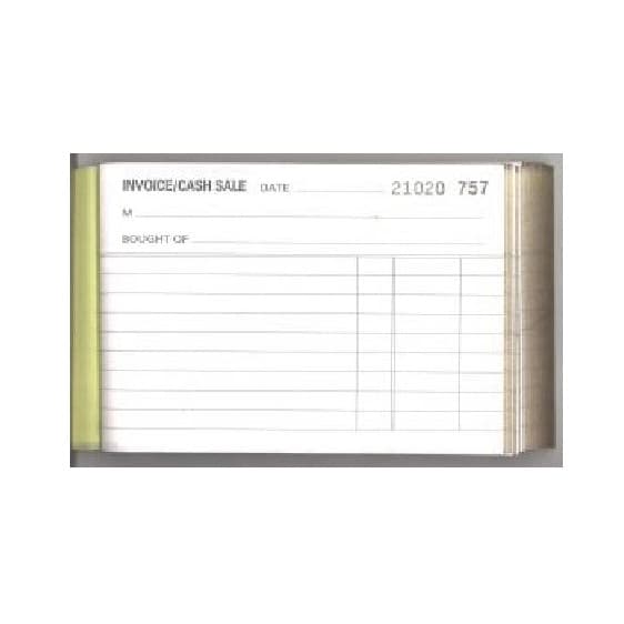 Invoice Books - Duplicate Invoice Book NCR - (Printex) - A6