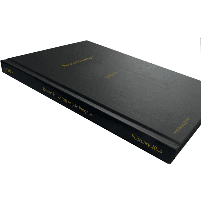 University of Malta Engineering Thesis Printing & Hard Cover Binding