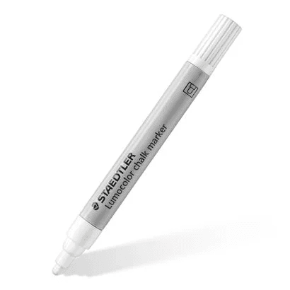 Chalk - White Liquid Chalk Marker - (Staedtler)
