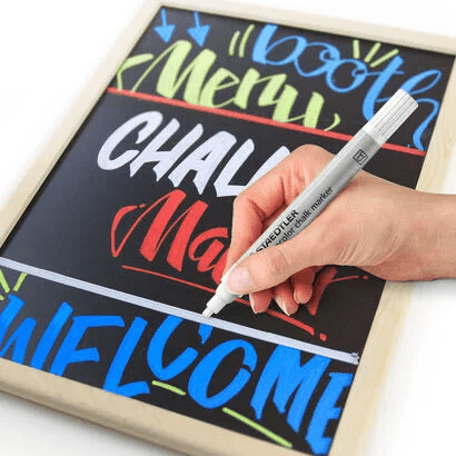 Chalk - White Liquid Chalk Marker - (Staedtler)