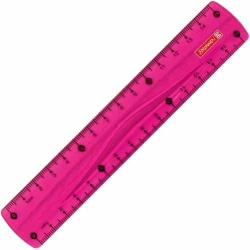 Rulers - Coloured Plastic Rulers 15cm - (Brunnen)