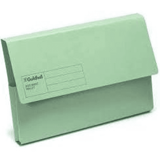 BULK DISCOUNT: Box Of 50 Cardboard Document Wallets - (Exacompta)