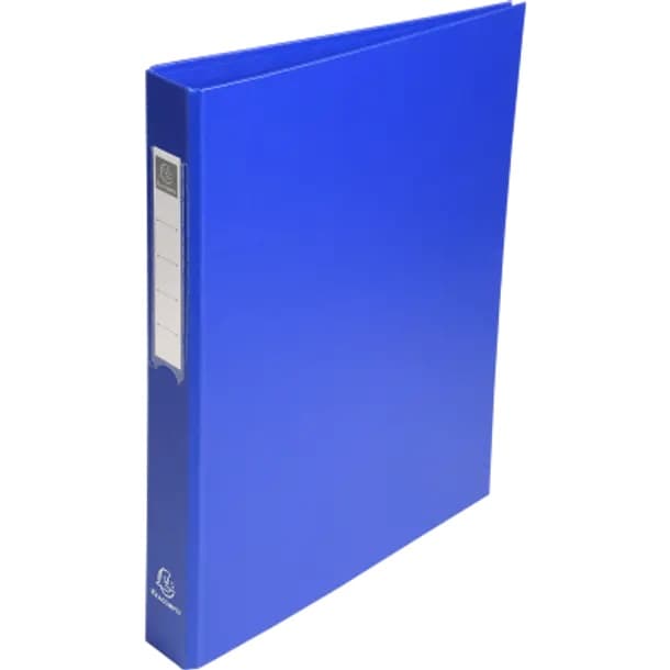 Files - A4 4 Ring File 40mm Hardback - (Exacompta)