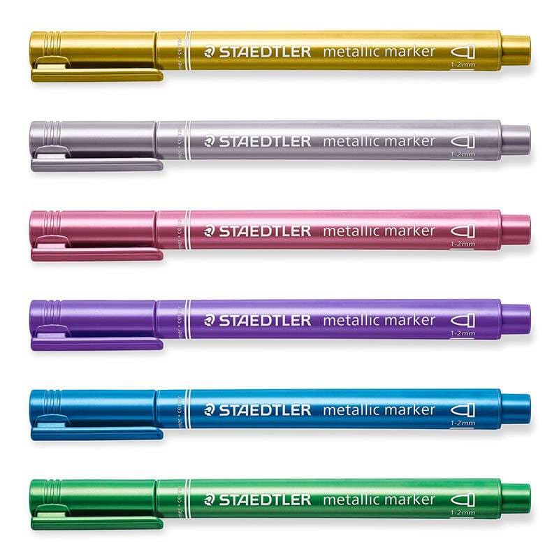 Markers - Metallic Markers - (Staedtler)
