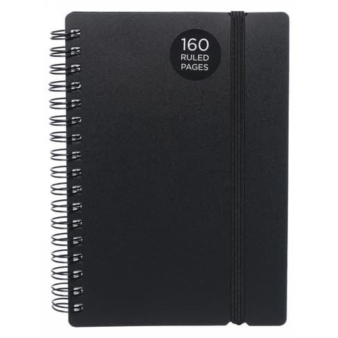 Notebooks - A6 Notebook with elastic - (WHSmith)