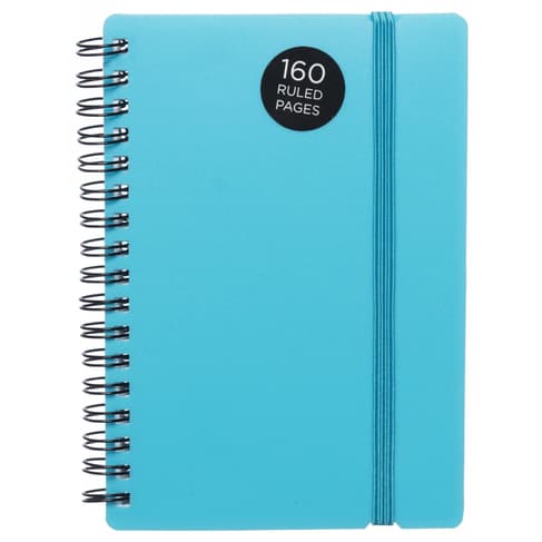 Notebooks - A6 Notebook with elastic - (WHSmith)