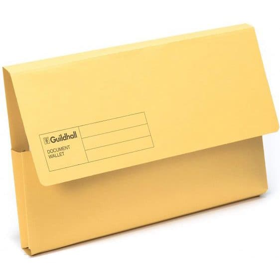 Folders - A4 Cardboard Document Wallet - (Exacompta)