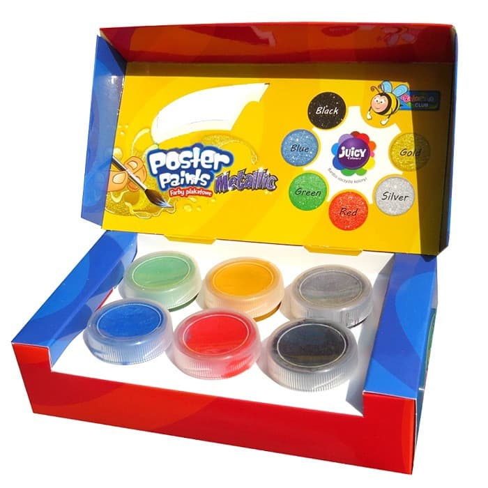 Paint - Neon or Metallic Poster Paints - (Colorino)