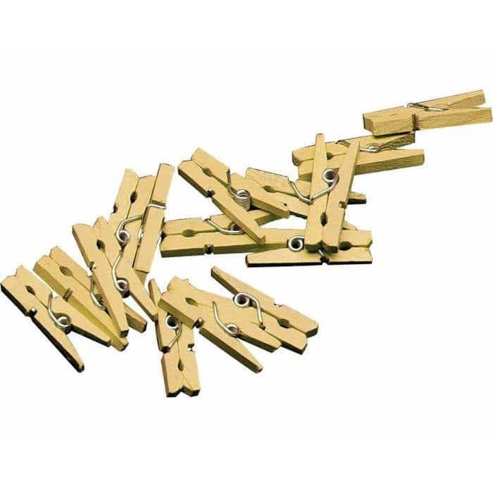 Crafts - Wooden Pegs - (Haza)
