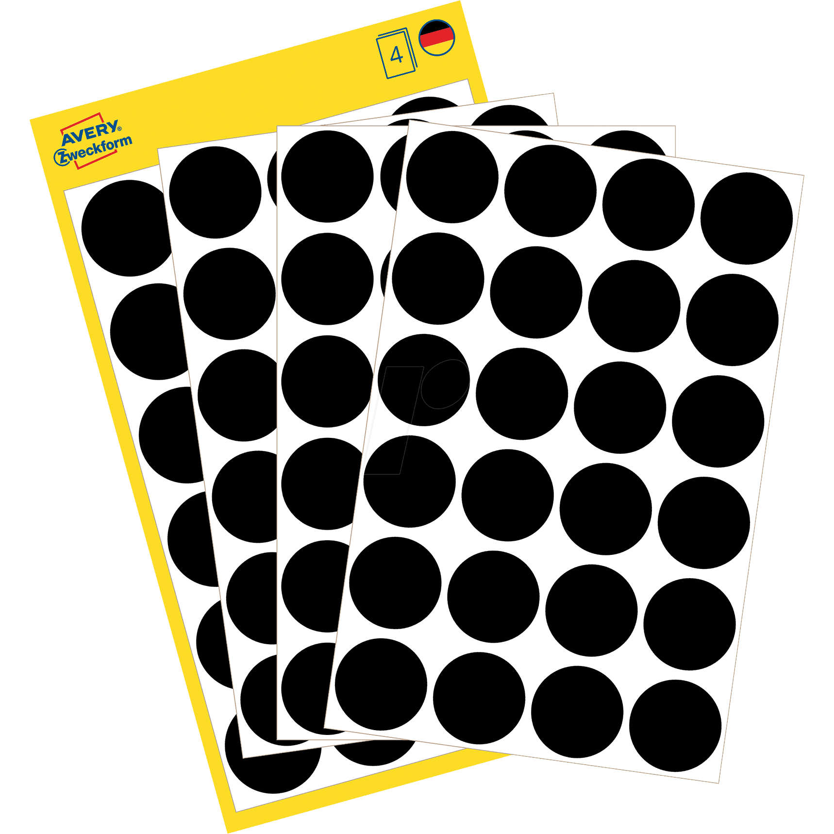 Labels - Marking Dot Labels 1 Colour - (Avery Zweckform)