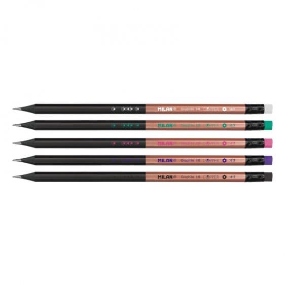 Pencils - HB Copper Edition Pencils - (Milan)