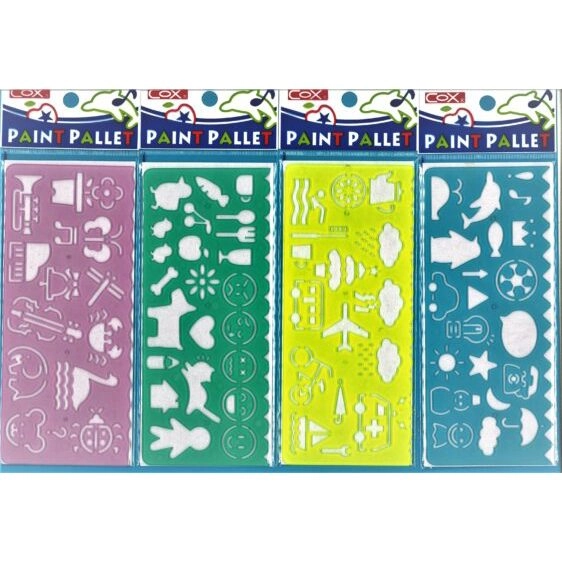 Stencils - Stencils with Patterns - (Cox)
